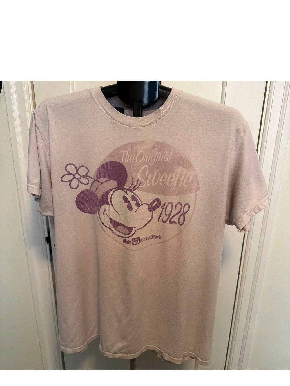 Hanes Walt Disney World/Disneyland Tag Print Tee - Cream